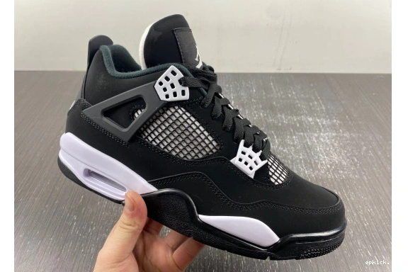 Rep EP AIR  4 FQ8135-001 THUNDER JORDAN RETRO WHITE FQ8135-001 0406